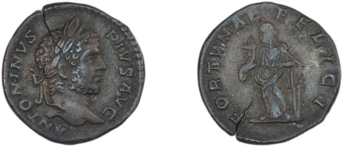 реверс RIC IV Caracalla 154