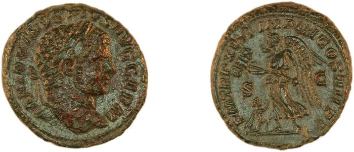 RIC IV Caracalla 534, реверс, bm