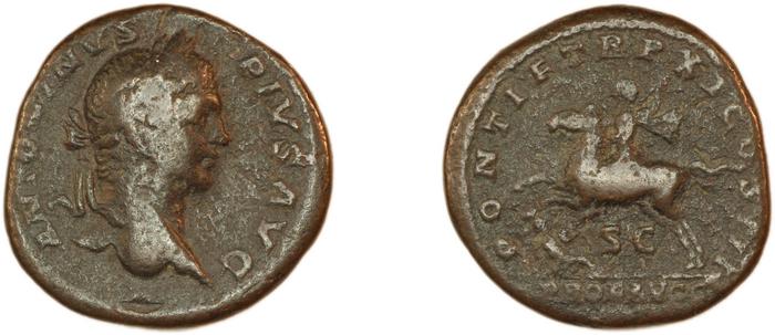 RIC IV Caracalla 438, реверс, bm