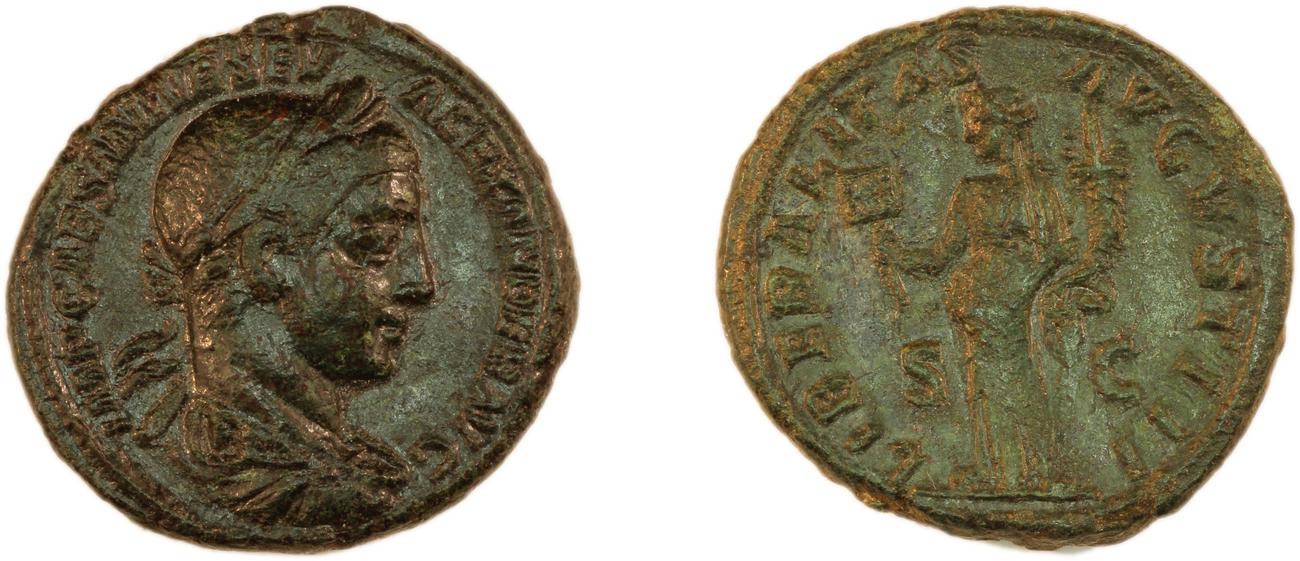 аверс RIC IV Severus Alexander 569