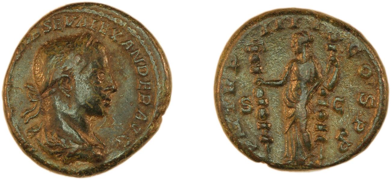 аверс RIC IV Severus Alexander 430