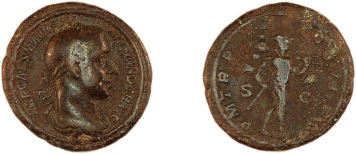 реверс RIC IV Severus Alexander 442
