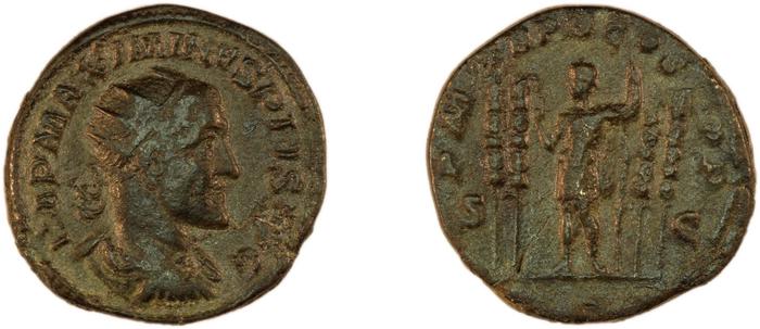 реверс RIC IV Maximinus Thrax 31