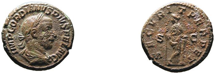 реверс RIC IV Gordian III 335B