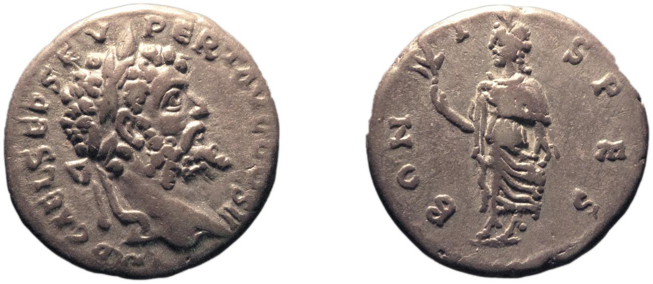 аверс RIC IV Septimius Severus 367