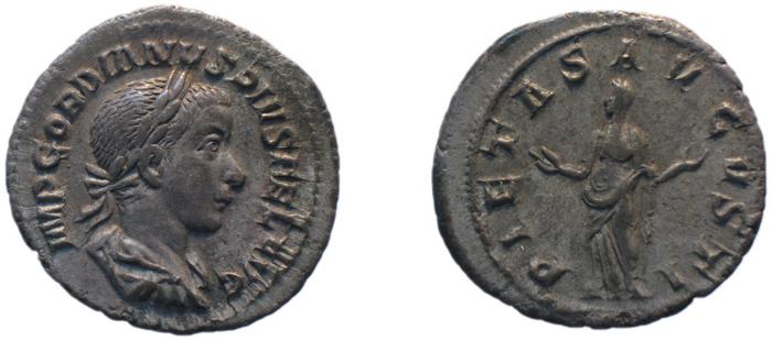 RIC IV Gordian III 129, реверс, bm