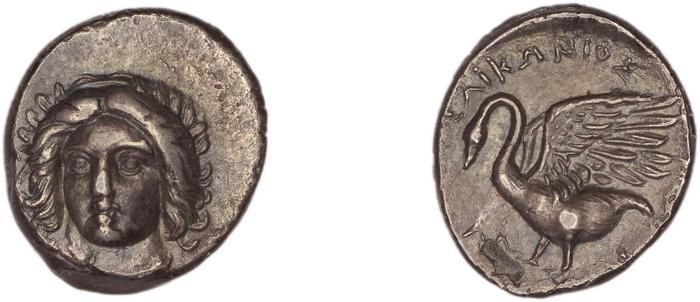 Clazomenae Dengate 1967 IIE, реверс, bm