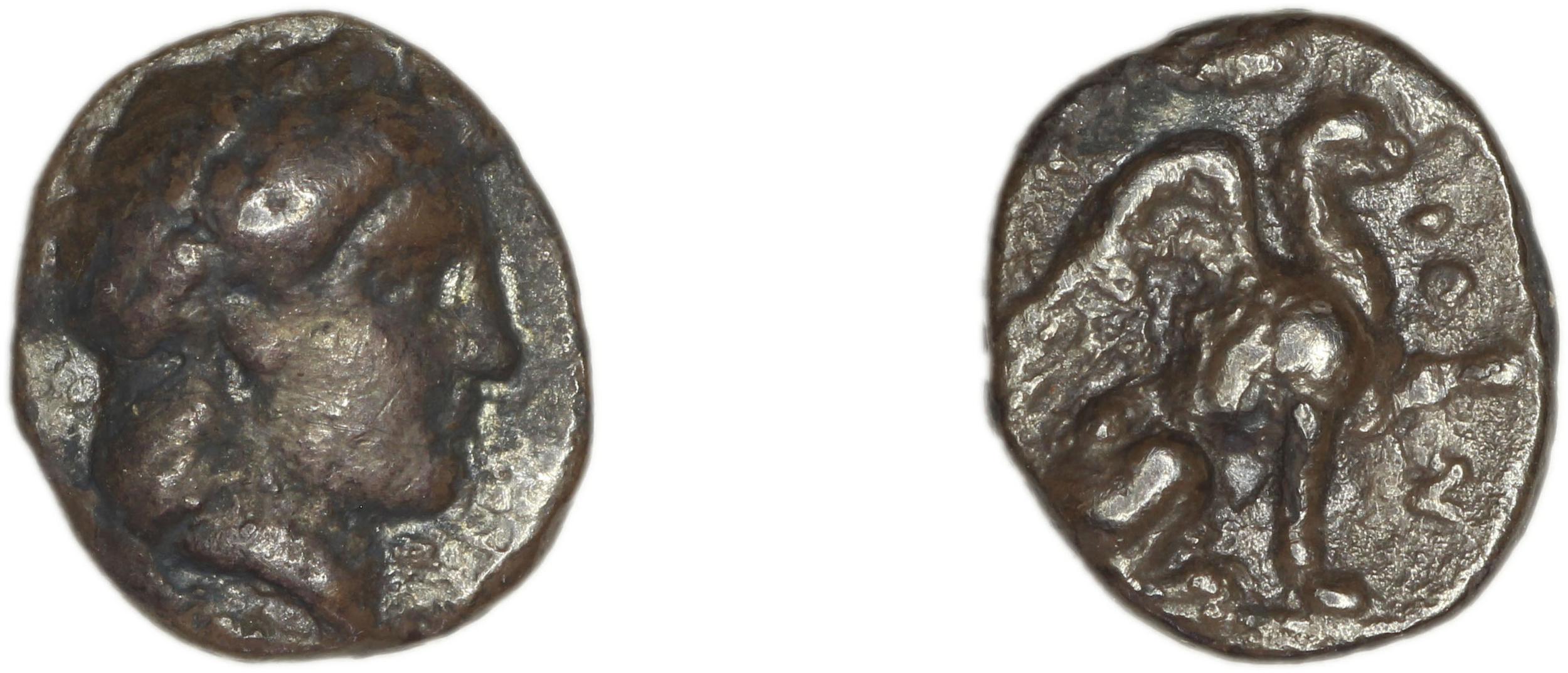 аверс Teos British Museum 1927-4-3-65