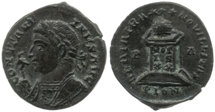 реверс RIC VII Londinium 206