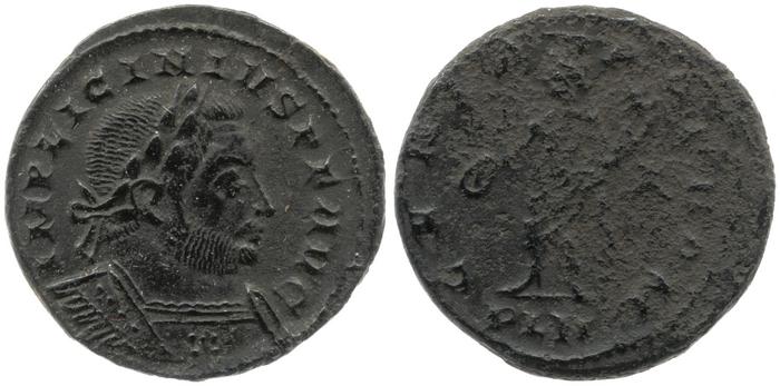 RIC VI Londinium 209c, реверс, bm