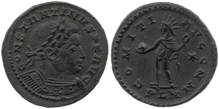 RIC VI Londinium 153, реверс, bm