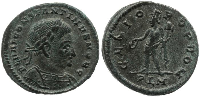 RIC VI Londinium 88b, реверс, bm