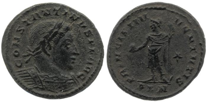 реверс RIC VI Londinium 222
