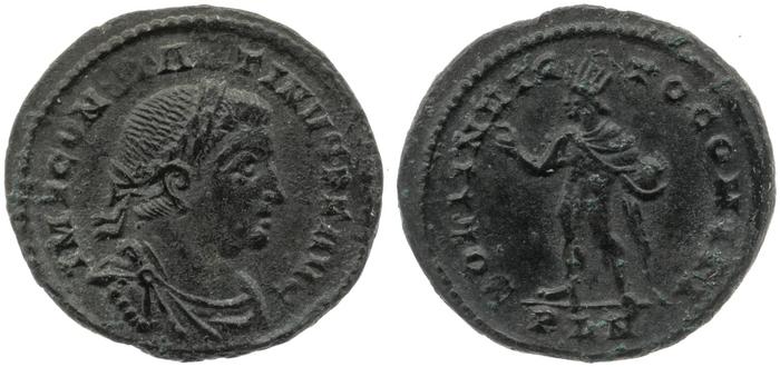 RIC VI Londinium 114, реверс, bm