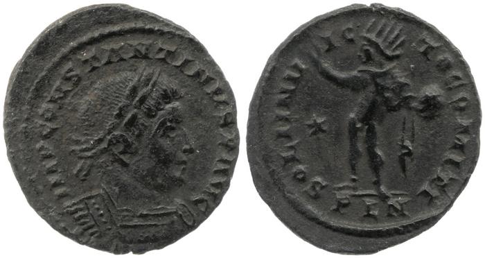 RIC VI Londinium 281, реверс, bm