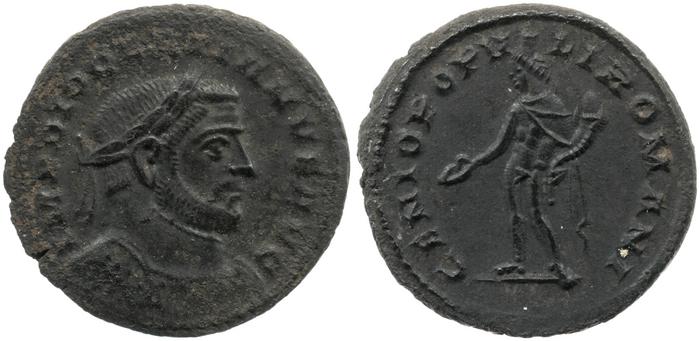 RIC VI Londinium 28a, реверс, bm