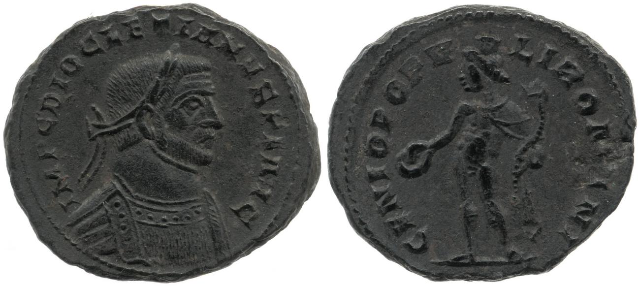 RIC VI Londinium 6a, аверс, bm
