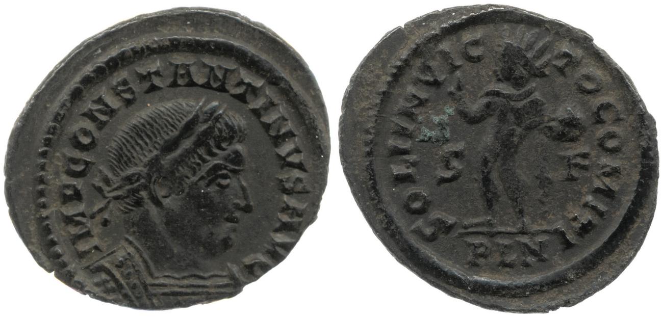 RIC VII Londinium 10, аверс, bm