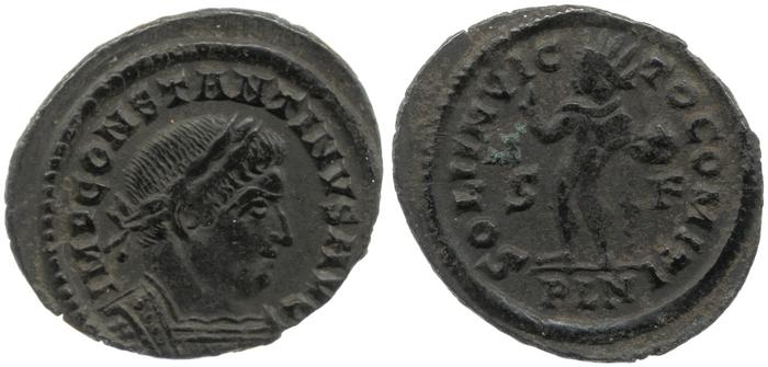 RIC VII Londinium 10, реверс, bm
