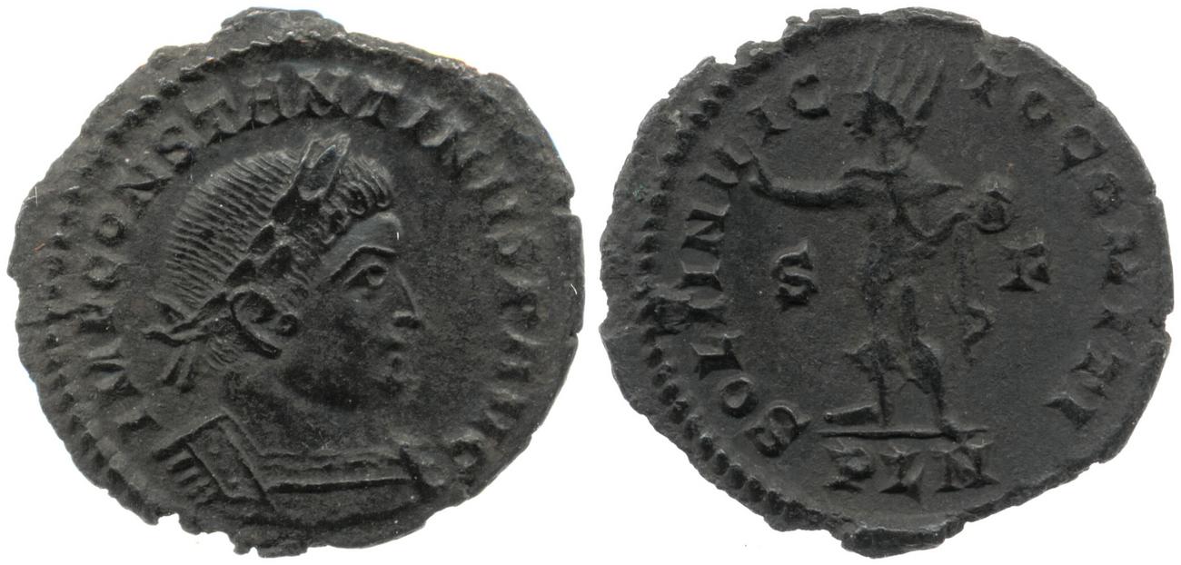 RIC VII Londinium 8, аверс, bm