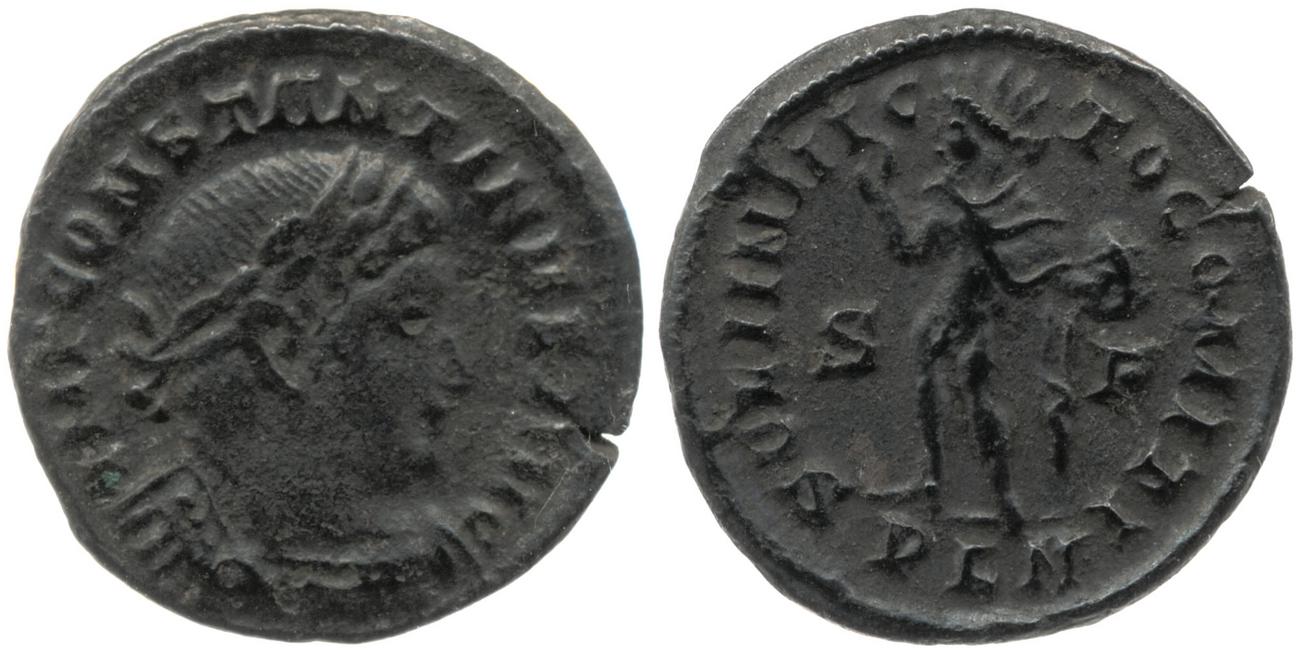RIC VII Londinium 10, аверс, bm
