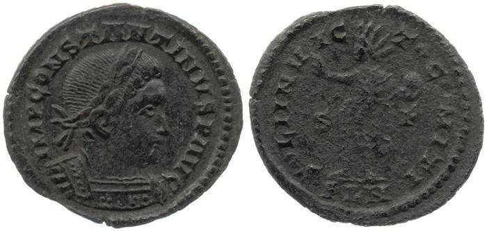 RIC VII Londinium 8, реверс, bm
