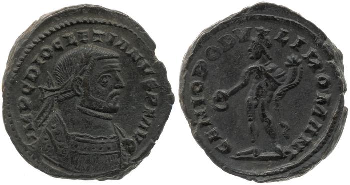 RIC VI Londinium 6a, реверс, bm
