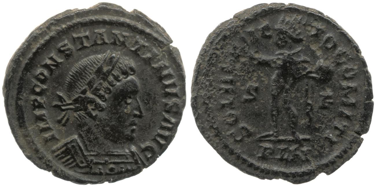 RIC VII Londinium 10, аверс, bm