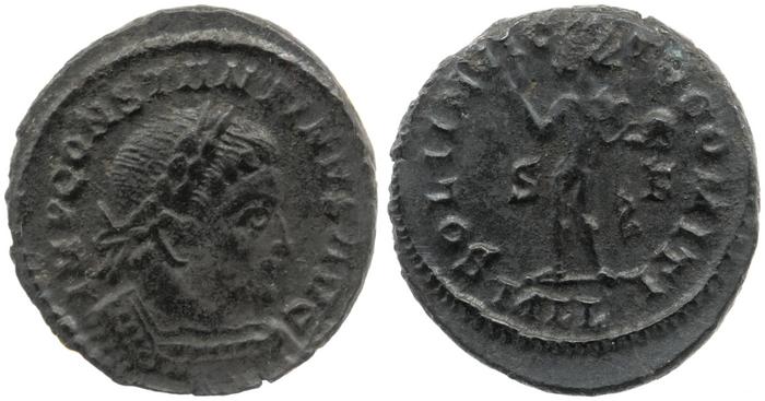 RIC VII Londinium 27, реверс, bm