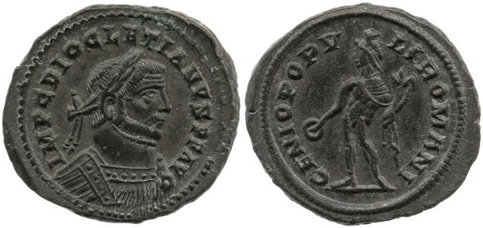 RIC VI Londinium 6a, реверс, bm