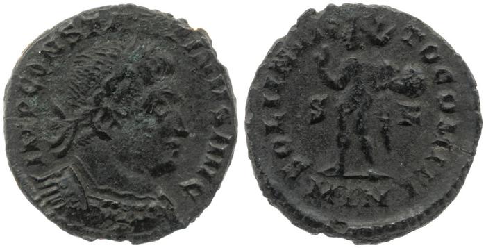 RIC VII Londinium 43, реверс, bm
