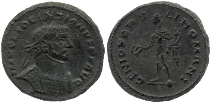 RIC VI Londinium 6a, реверс, bm
