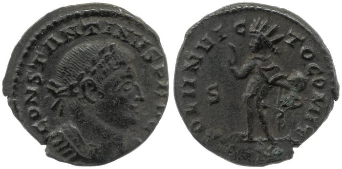 RIC VII Londinium 111, реверс, bm