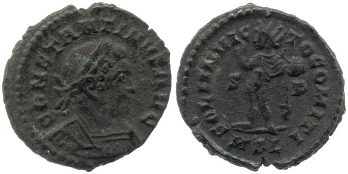 реверс RIC VII Londinium 77