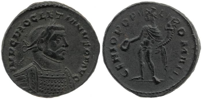 RIC VI Londinium 6a, реверс, bm