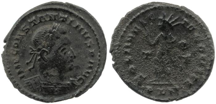 RIC VI Londinium 124, реверс, bm