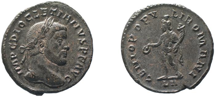 RIC VI Lugdunum 2a, реверс, bm
