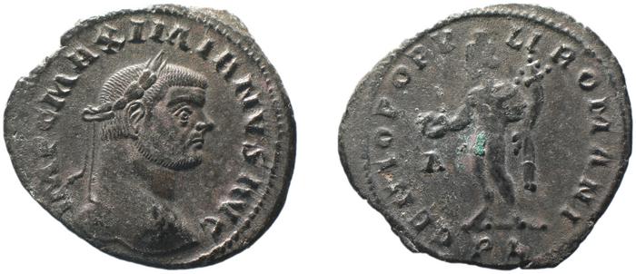 RIC VI Lugdunum 46b, реверс, bm