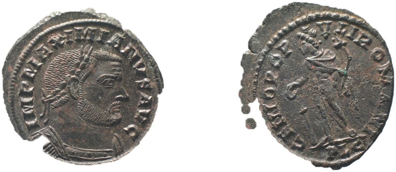 RIC VI Lugdunum 175b, аверс, bm