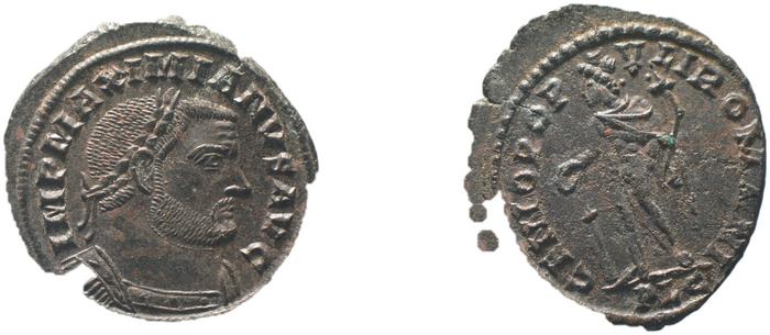 RIC VI Lugdunum 175b, реверс, bm