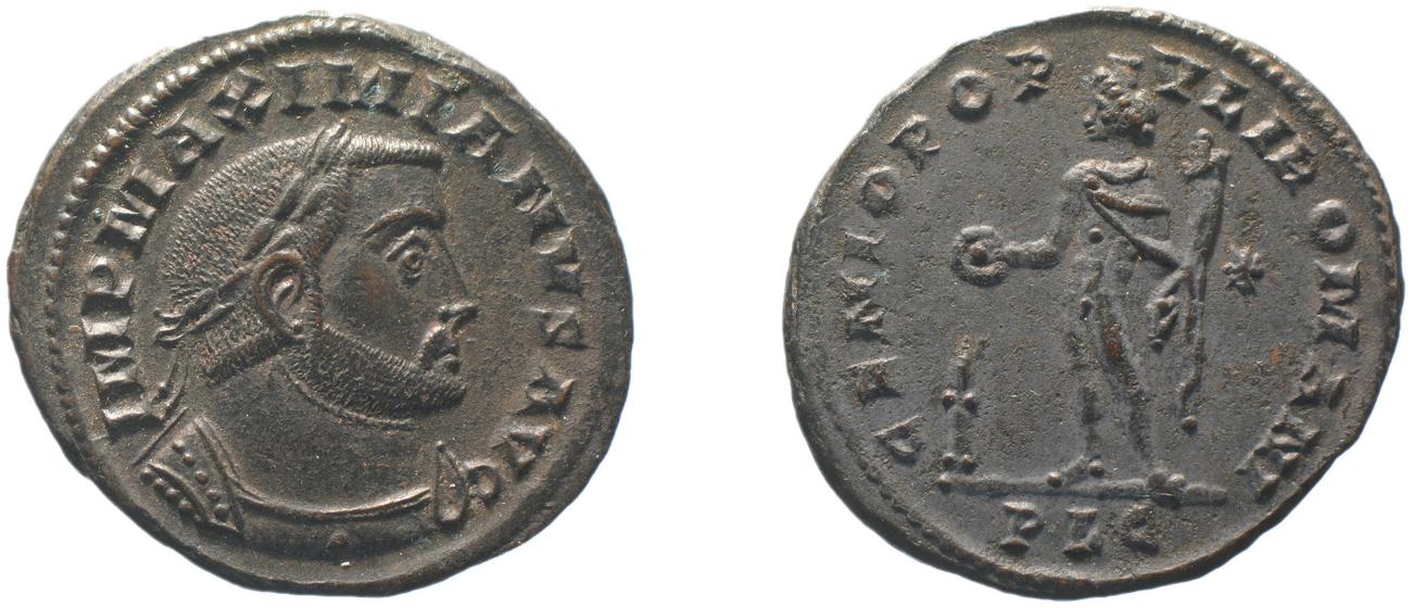 RIC VI Lugdunum 175b, аверс, bm