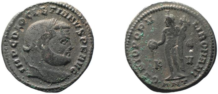 RIC VI Antioch 54a, реверс, bm