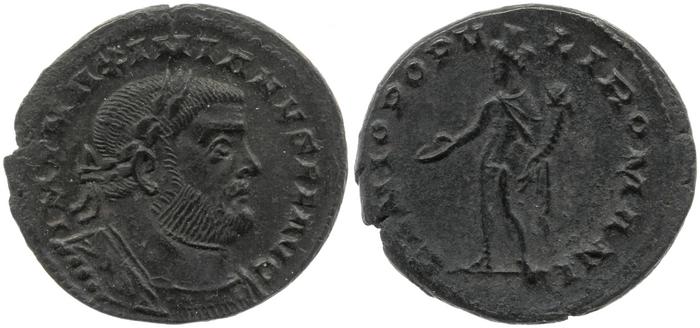 RIC VI Londinium 23b, реверс, bm