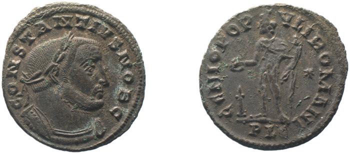 RIC VI Lugdunum 178a, реверс, bm