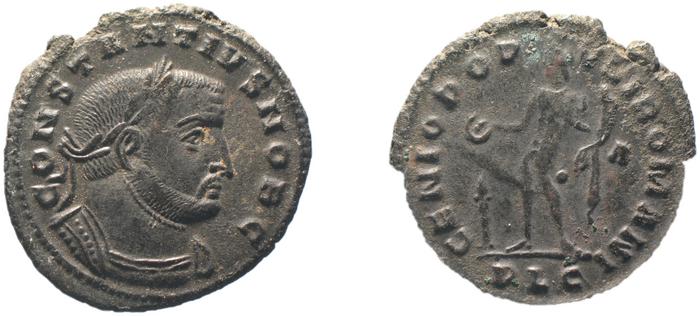 RIC VI Lugdunum 164a, реверс, bm