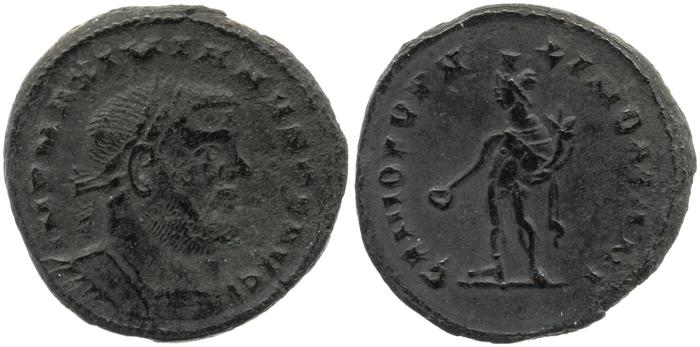 RIC VI Londinium 23b, реверс, bm