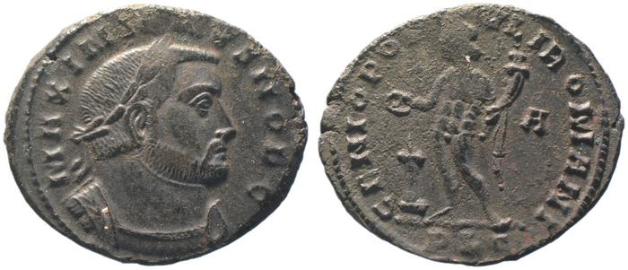 RIC VI Lugdunum 164b, реверс, bm