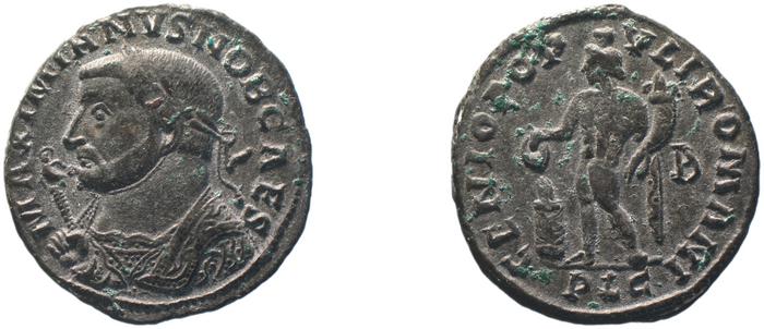 RIC VI Lugdunum 146b, реверс, bm