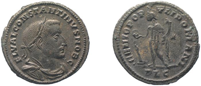 RIC VI Lugdunum 194b, реверс, bm