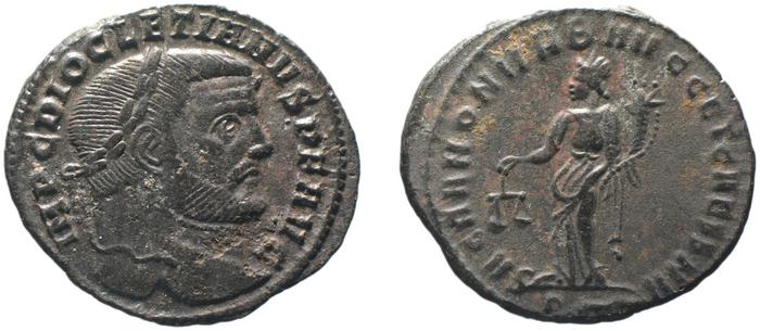 RIC VI Rome 100a, реверс, bm